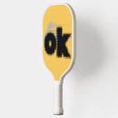 Oorspronkelijke titel: OK vibes - Simple & Bold Pickleball Paddle (Links)