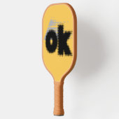 Oorspronkelijke titel: OK vibes - Simple & Bold Pickleball Paddle (Links)