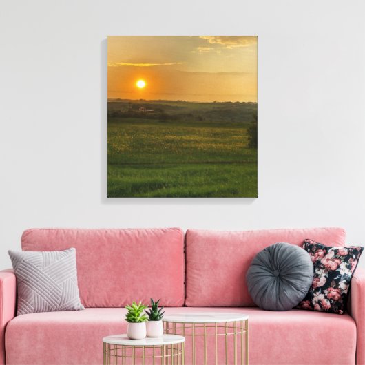 Oorspronkelijke titel: The Reflection – A Haunting Canvas Afdruk (Insitu (Woonkamer))