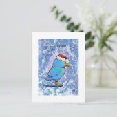 Oorspronkelijke titel: Tiny Art #598 - Angry Santa Feestdagenkaart (Staand voorkant)