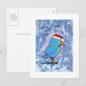 Oorspronkelijke titel: Tiny Art #598 - Angry Santa Feestdagenkaart (Voorkant / Achterkant)