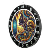 Oorspronkelijke titel: Wave Rider's Golden Escape Dartbord (Voorkant Rechts)