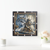 Oorspronkelijke titel: Wind through Ancient Time Vierkante Klok (Huis)