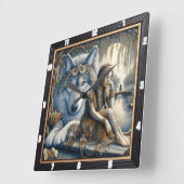 Oorspronkelijke titel: Wind through Ancient Time Vierkante Klok (Hoek)