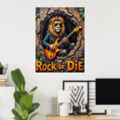 Oorspronkelijke titel: Woodland Anthem Poster (Thuiskantoor)