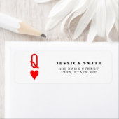 Oorspronkelijke Valentijnsdag Etiket (Insitu)