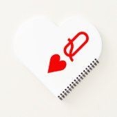 Oorspronkelijke Valentijnsdag Notitieboek (Achterkant)