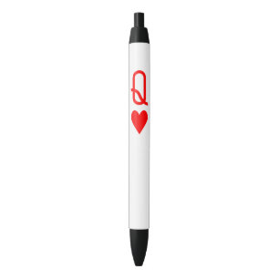 Oorspronkelijke Valentijnsdag Zwarte Inkt Pen