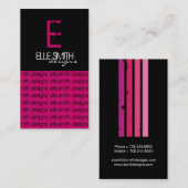 Oorspronkelijke Visitekaartjes (Voorkant / Achterkant)