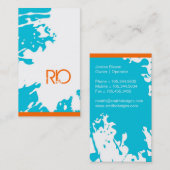 Oorspronkelijke Visitekaartjes (Voorkant / Achterkant)