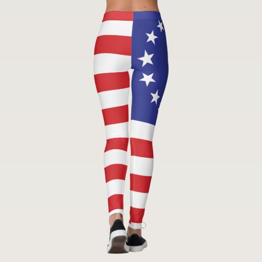 Oorspronkelijke vlag van Betsy Ross Leggings (Achterkant)