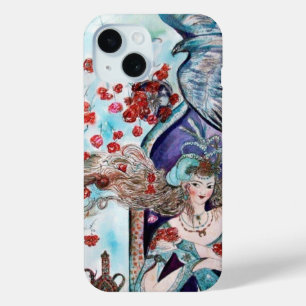 OORSPRONKELIJKE VRIJE TALE/PRINCES, RODE ROSEN EN  iPhone 15 CASE