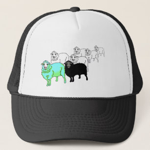 Oorspronkelijke waterdieren trucker pet