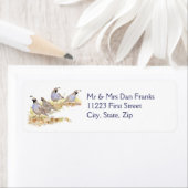 Oorspronkelijke Waterverf Californische quarantain Etiket (Insitu)