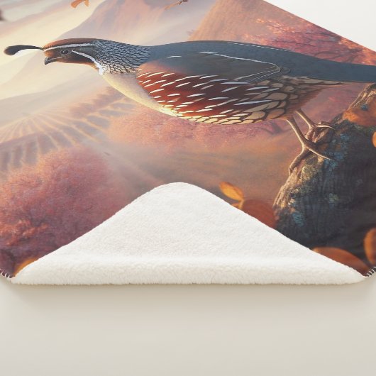 Oorspronkelijke Waterverf Californische quarantain Sherpa Deken (3/4)