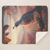 Oorspronkelijke Waterverf Californische quarantain Sherpa Deken (Voorkant (horizontaal))