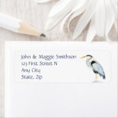 Oorspronkelijke Waterverf: grote blauwe hond Etiket (Insitu)