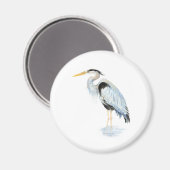 Oorspronkelijke waterverf: grote blauwe hond magneet (Voorkant / Achterkant)