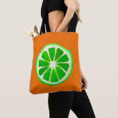 Oorspronkelijke waterverf pop art. citrusvruchten  tote bag (Dichtbij)