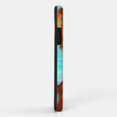 Oorspronkelijke waterverf van de oosterse oranje g Case-Mate iPhone case (Achterkant/rechts)