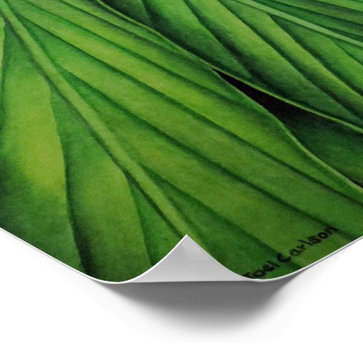 Oorspronkelijke waterverf van Joel W. Carlson van  Poster (Hoek)