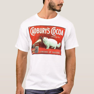 Oorspronkelijke wijnposter van de cacao van Cadbur T-shirt