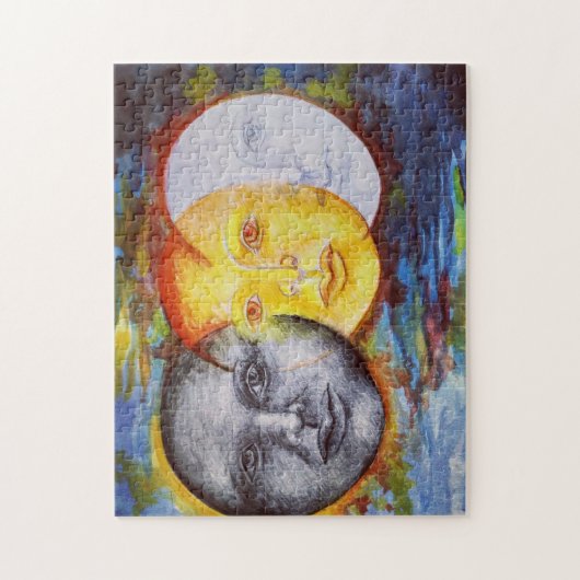 Oorspronkelijke zonneschijn legpuzzel (Verticaal)