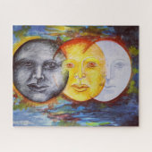 Oorspronkelijke zonneschijn legpuzzel (Horizontaal)