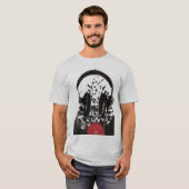 oortelefoonrecord t-shirt (Voorkant volledig)