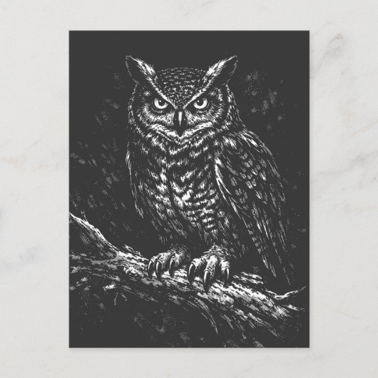 Ooruil — door BurnsInHell Briefkaart (Voorkant)