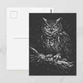 Ooruil — door BurnsInHell Briefkaart (Voorkant / Achterkant)