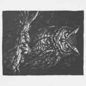 Ooruil — door BurnsInHell Fleece Deken (Voorkant (Horizontaal))