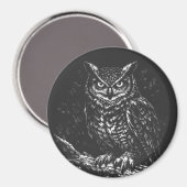 Ooruil — door BurnsInHell Magneet (Voorkant / Achterkant)