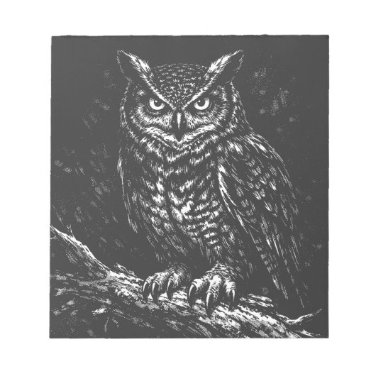 Ooruil — door BurnsInHell Notitieblok (Voorkant)