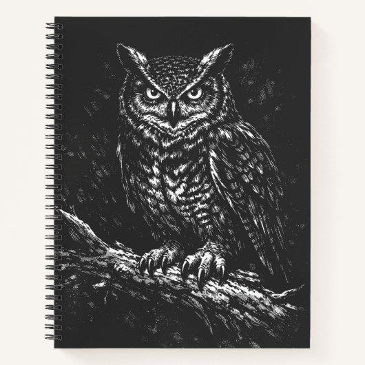 Ooruil — door BurnsInHell Notitieboek (Voorkant)