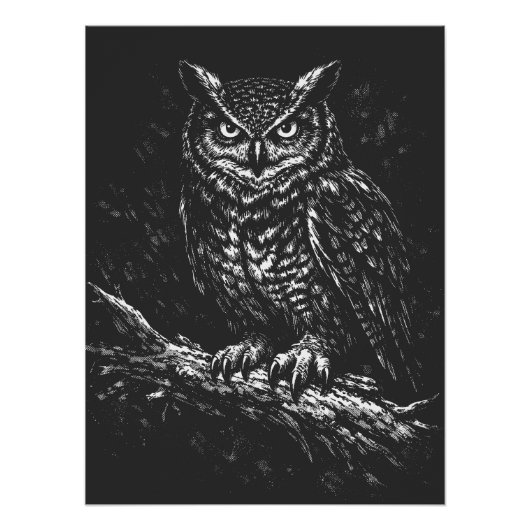 Ooruil — door BurnsInHell Perfect Poster (Voorkant)