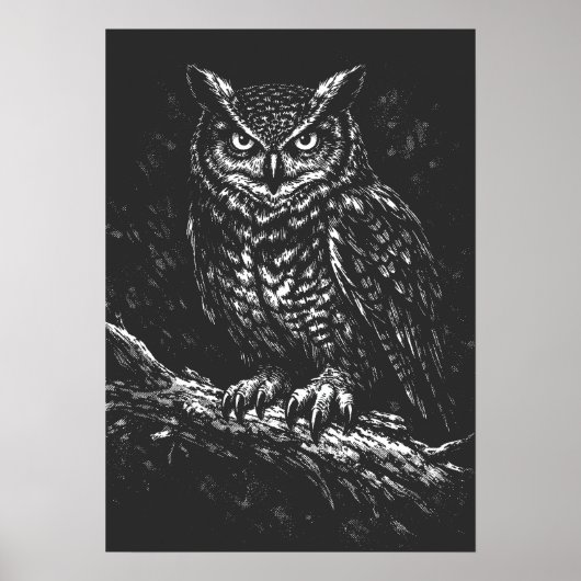 Ooruil — door BurnsInHell Poster (Voorkant)