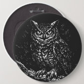 Ooruil — door BurnsInHell Ronde Button 6,0 Cm (Voorkant /achterkant)