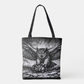 Ooruil — door BurnsInHell Tote Bag (Achterkant)