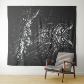 Ooruil — door BurnsInHell Wandkleed (In Situ (horizontaal))