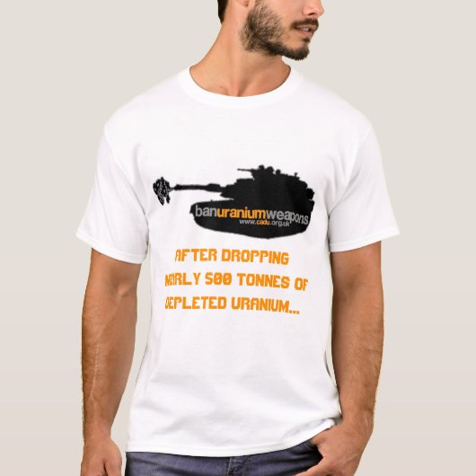 Oorzaak en gevolg: Unilateraal front T-shirt (Voorkant)