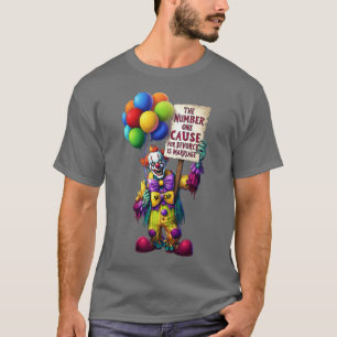 Oorzaak van echtscheiding t-shirt