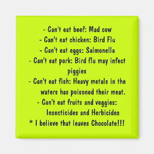 Oorzaken - Gezond eten Magneet