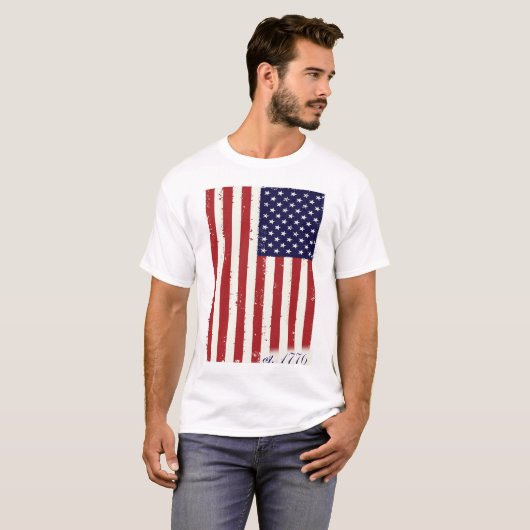 Oost. 1776 t-shirt (Voorkant volledig)