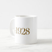 Oost 1928 koffiemok (Voorkant links)