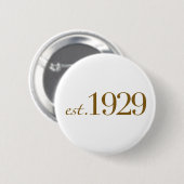 Oost 1929 ronde button 5,7 cm (Voorkant /achterkant)