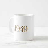 Oost 1949 koffiemok (Voorkant links)