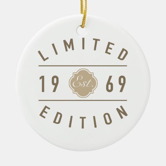 Oost. 1969 Limited Edition Keramisch Ornament (Voorkant)