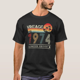 Oost 1974 48e verjaardag 48 jaar oud T-shirt