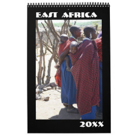 Oost-Afrika Kalender